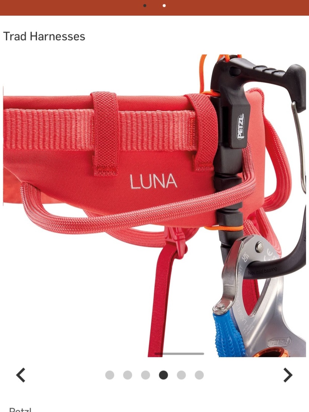 Petzl Luna Climbing Harness